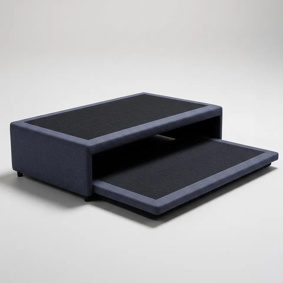 Base de cama Nido - con patas y ruedas 2