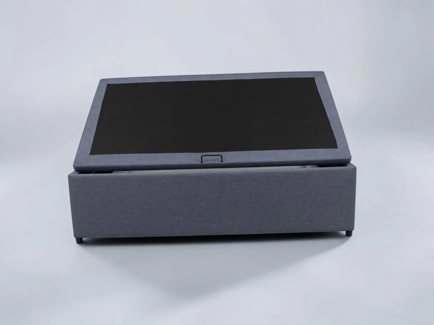 Cama Nido Baúl TRIPLE 1.5 Plaza - 200 cm Arriba / 190 cm Abajo + Colchón Black prime - Uno 2