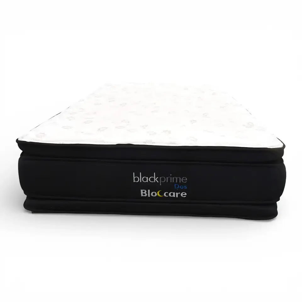 Cama Nido Baúl TRIPLE 1.5 Plaza - 200 cm Arriba / 190 cm Abajo + Colchón Black prime - Dos 5