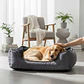Cama de Mascotas De Espuma  - Talla S, M, L Y XL / A Piso (Gris) - thumbnail 3