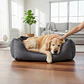 Cama de Mascotas De Espuma  - Talla S, M, L Y XL / A Piso (Gris) - thumbnail 2