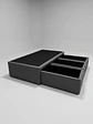 Base Cama Con Cajón 1.5 PLaza / Con Patas De 4.5 cm (Gris) - thumbnail 1