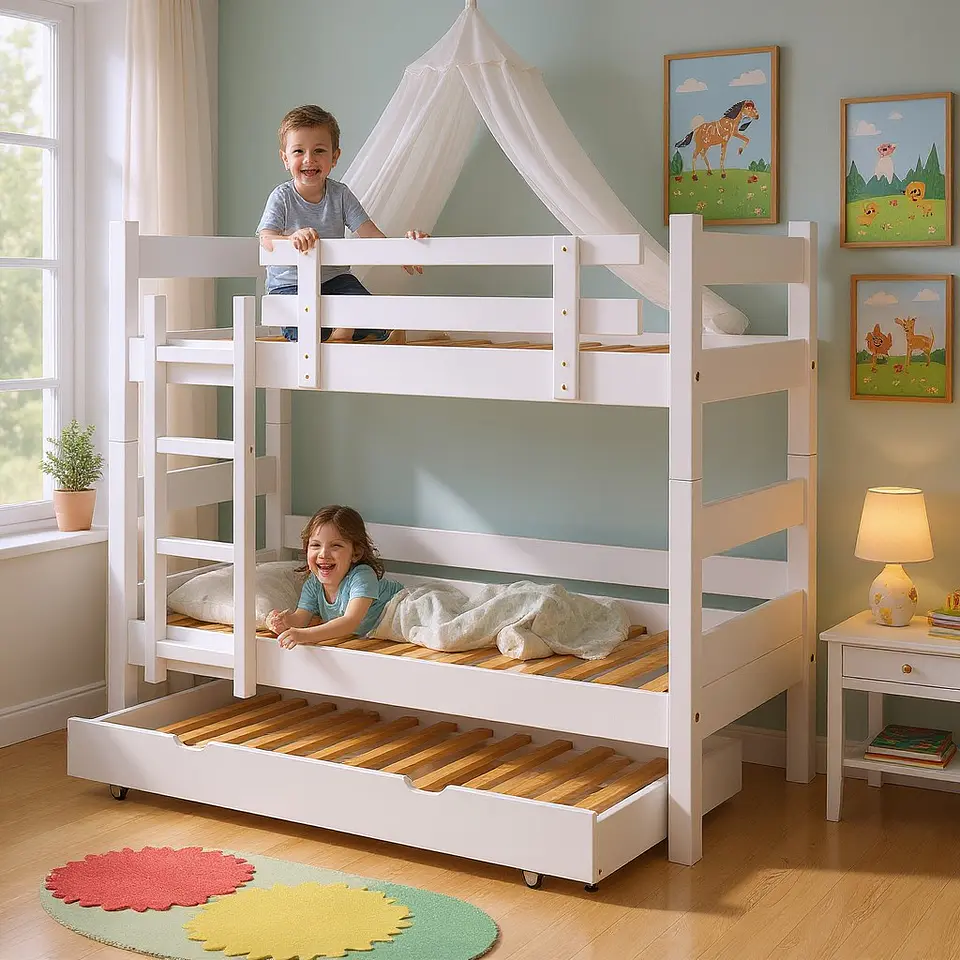 Camarote Desmontable Triple L200 cm / 1 Plaza (Dif. Colores) 1