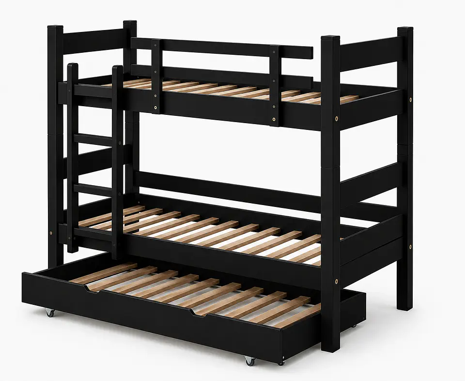 Camarote Desmontable Triple L200 cm / 1 Plaza (Dif. Colores) 4