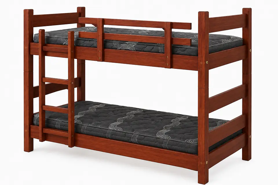 Camarote Desmontable Doble L200 cm /Colchones Ideal 1 Plaza (Dif. Colores) 6