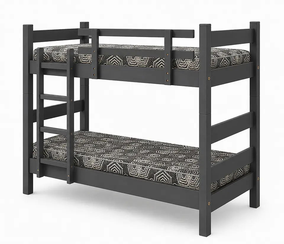 Camarote Desmontable Doble L200 cm /Colchones Ideal 1 Plaza (Dif. Colores) 8