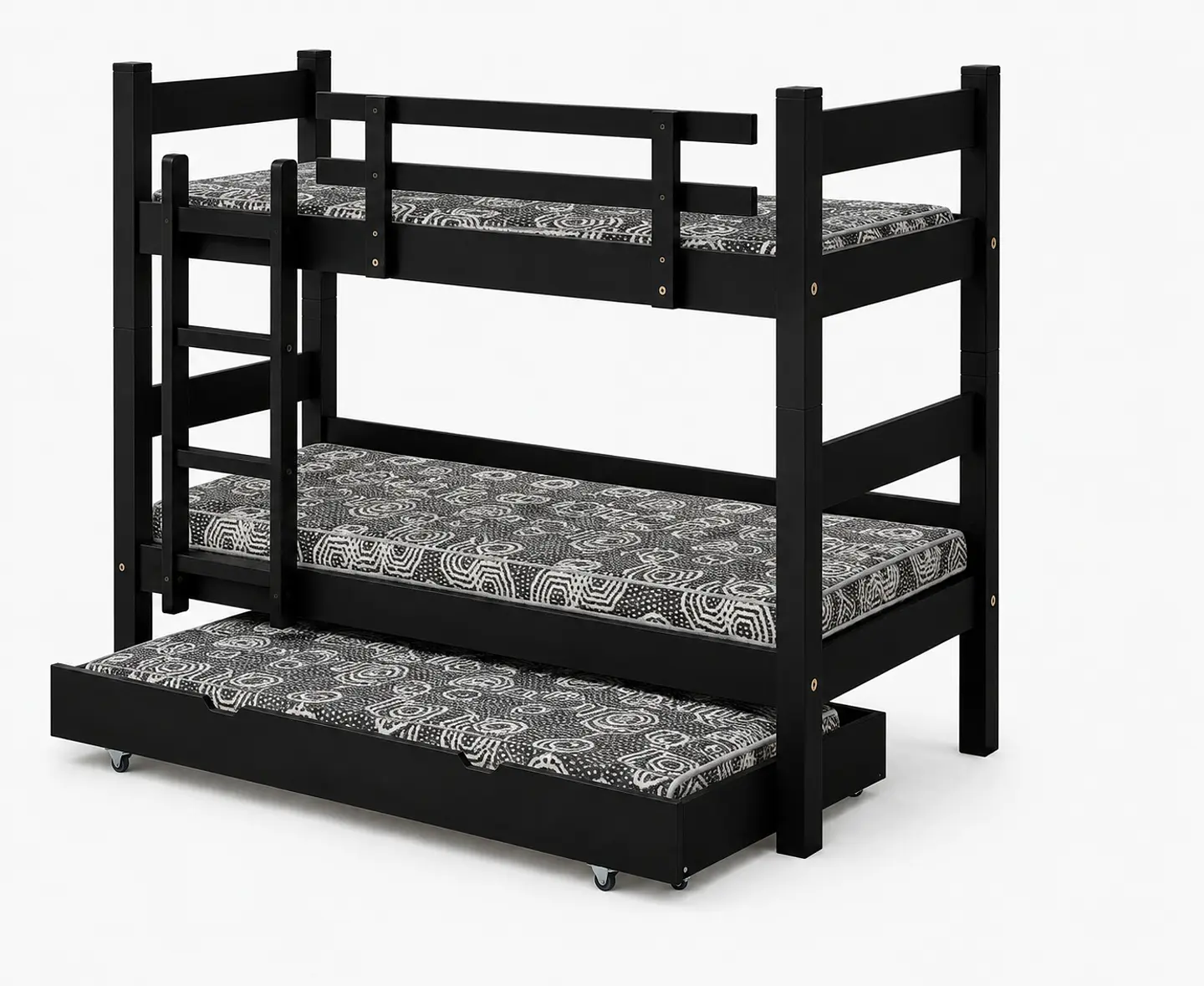 Camarote Desmontable Triple l200 cm /Colchones Ideal 1 Plaza (Dif. Colores) 4
