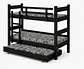 Camarote Desmontable Triple l200 cm /Colchones Ideal 1 Plaza (Dif. Colores) - thumbnail 4