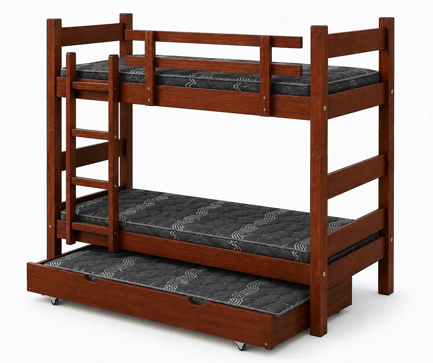 Camarote Desmontable Triple l200 cm /Colchones Ideal 1 Plaza (Dif. Colores) 6