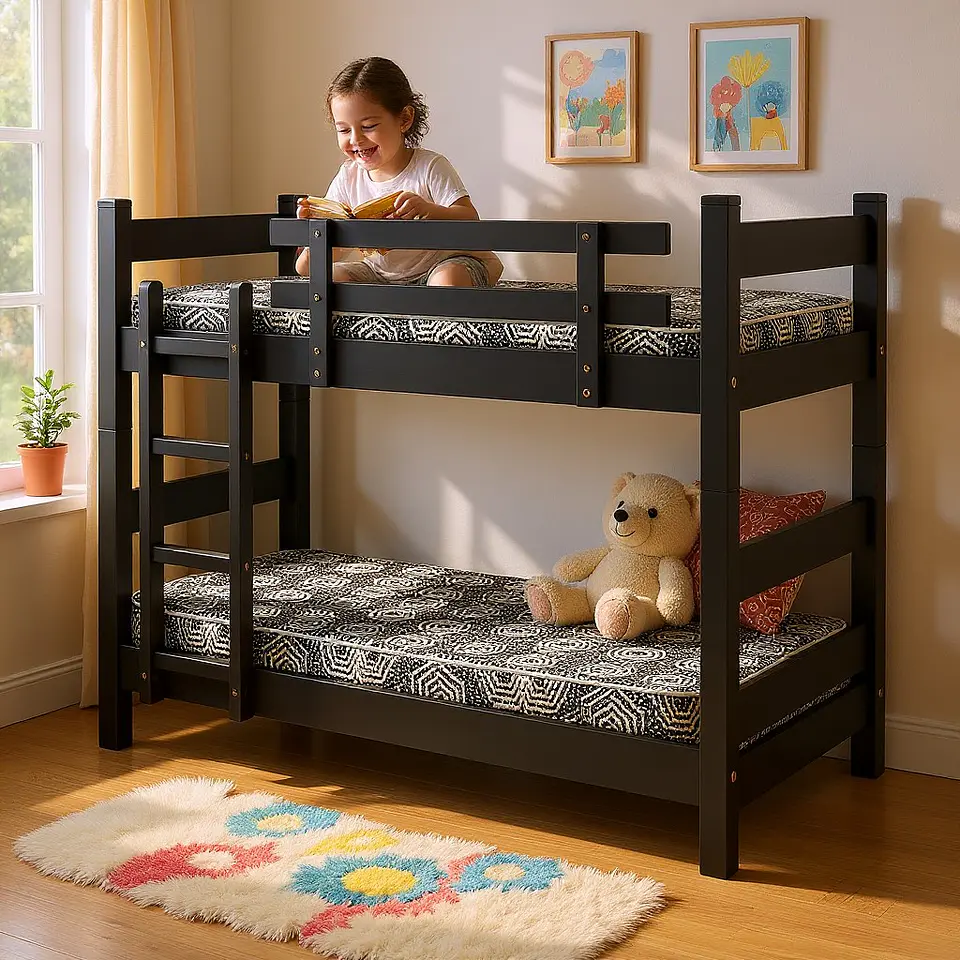 Camarote Desmontable Doble L200 cm /Colchones Ideal 1.5 Plaza (Dif. Colores) 3