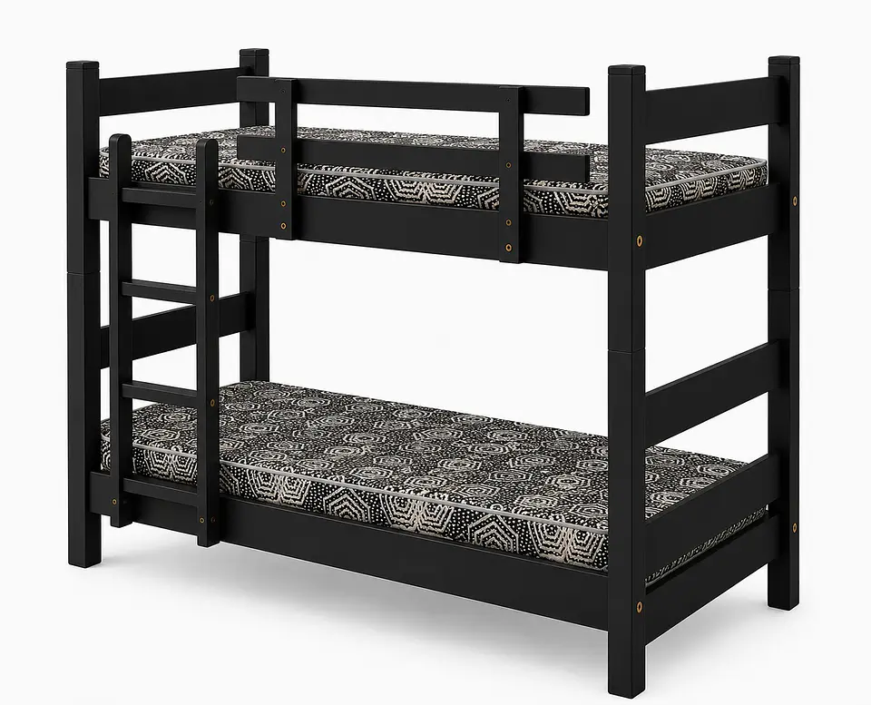 Camarote Desmontable Doble L200 cm /Colchones Ideal 1.5 Plaza (Dif. Colores) 4