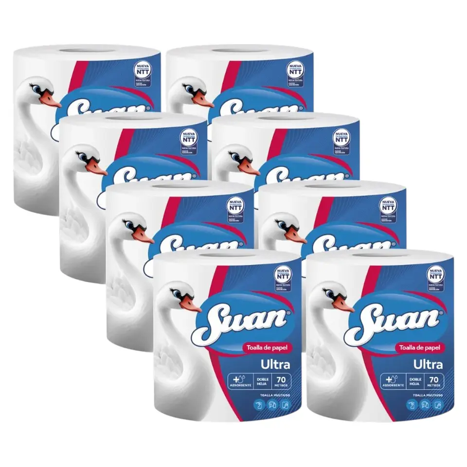 Toalla de papel SWAN Ultra DH 70 Metros  - MANGA x 8 5