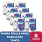 Toalla de papel SWAN Ultra DH 70 Metros  - MANGA x 8 - thumbnail 1