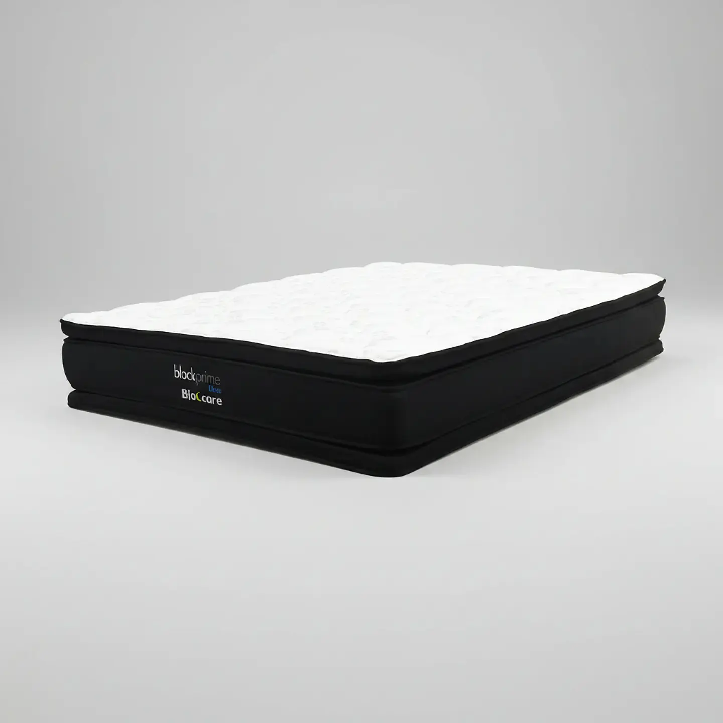 Cama Con Cajón 2 Plaza + Colchon Black Prime - Dos / Con Patas De 4.5 cm (Gris) 5