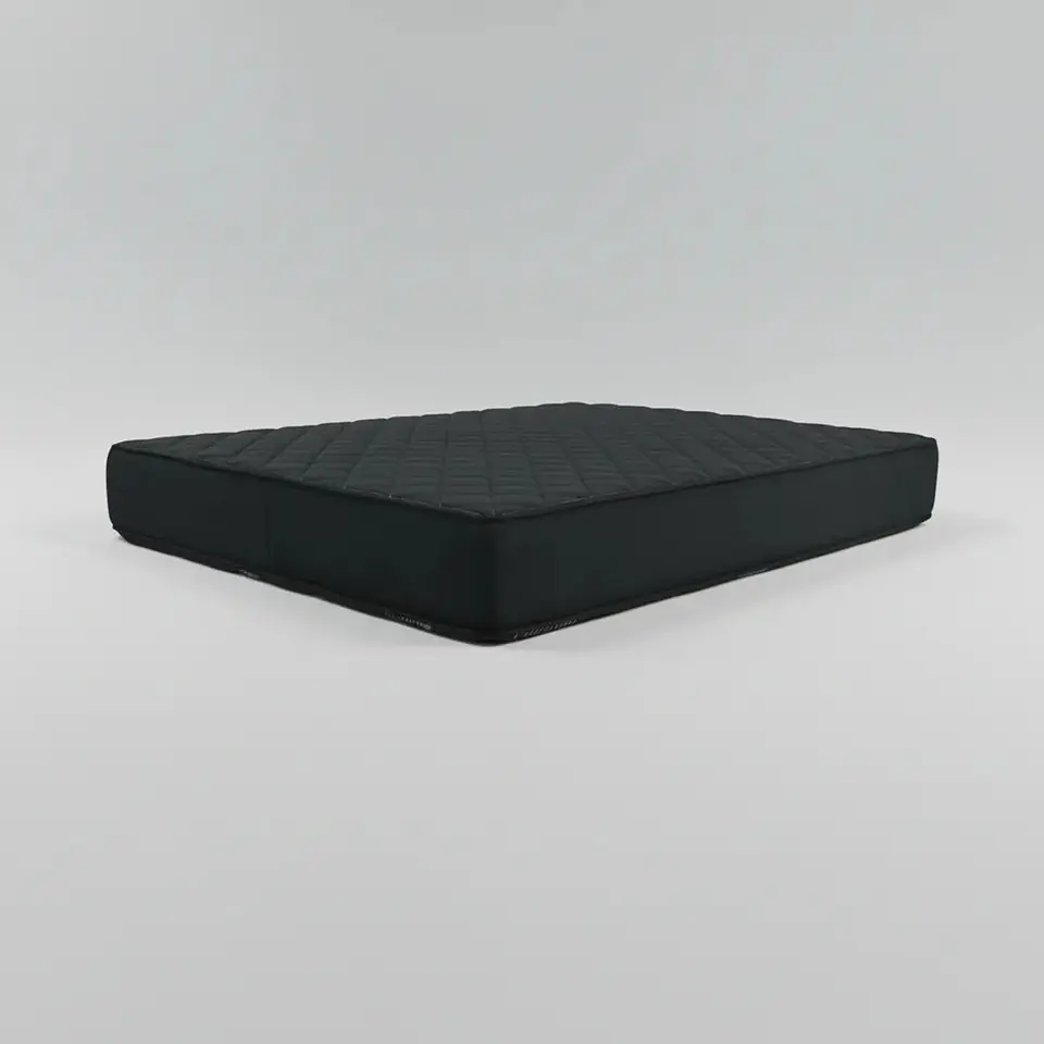 Cama Con Cajón Super King + Colchon Black Prime - Uno / Con Patas De 4.5 cm (Gris) 2
