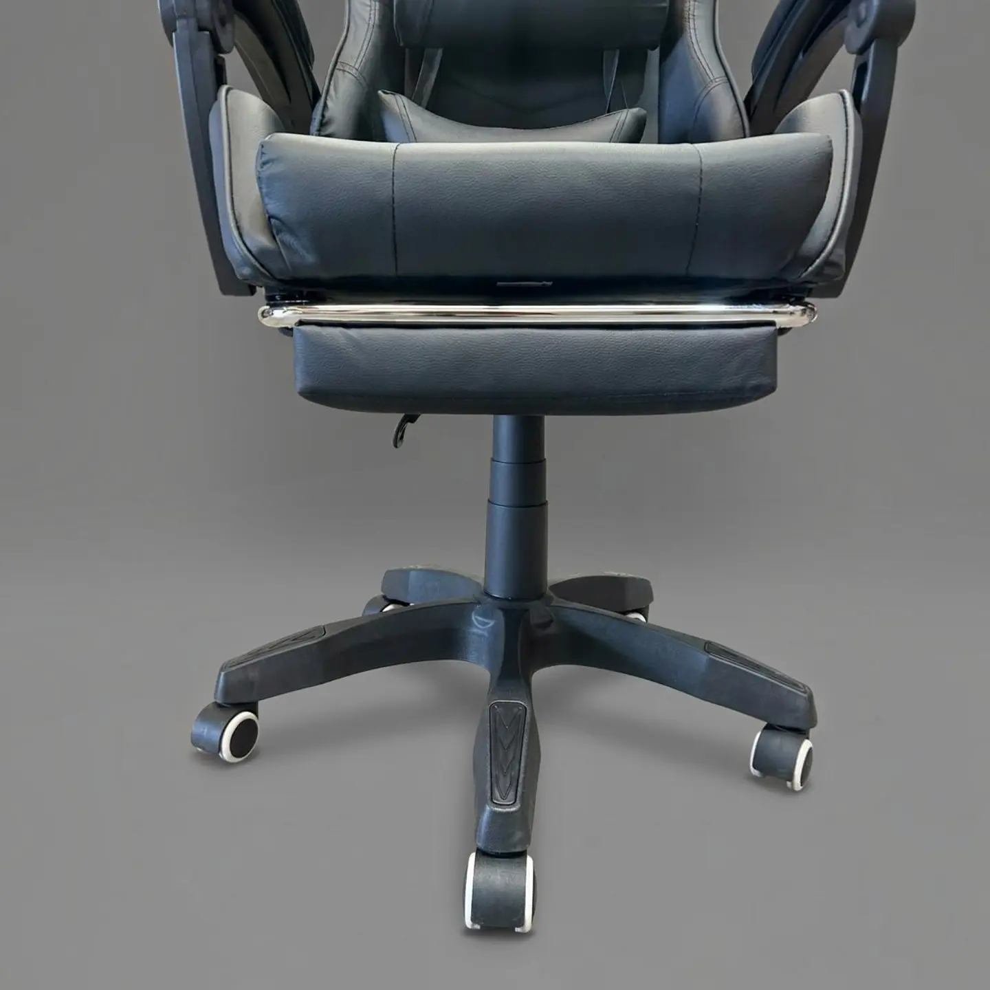 Silla Gamer Reclinable / Con Reposa Pies - Color Negro 6