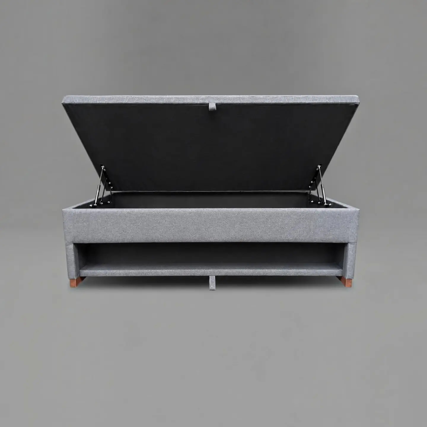 Base Nido Baúl TRIPLE 1.5 Plaza - 200 cm Arriba / 190 cm Abajo - Patas 6,5 cm 3