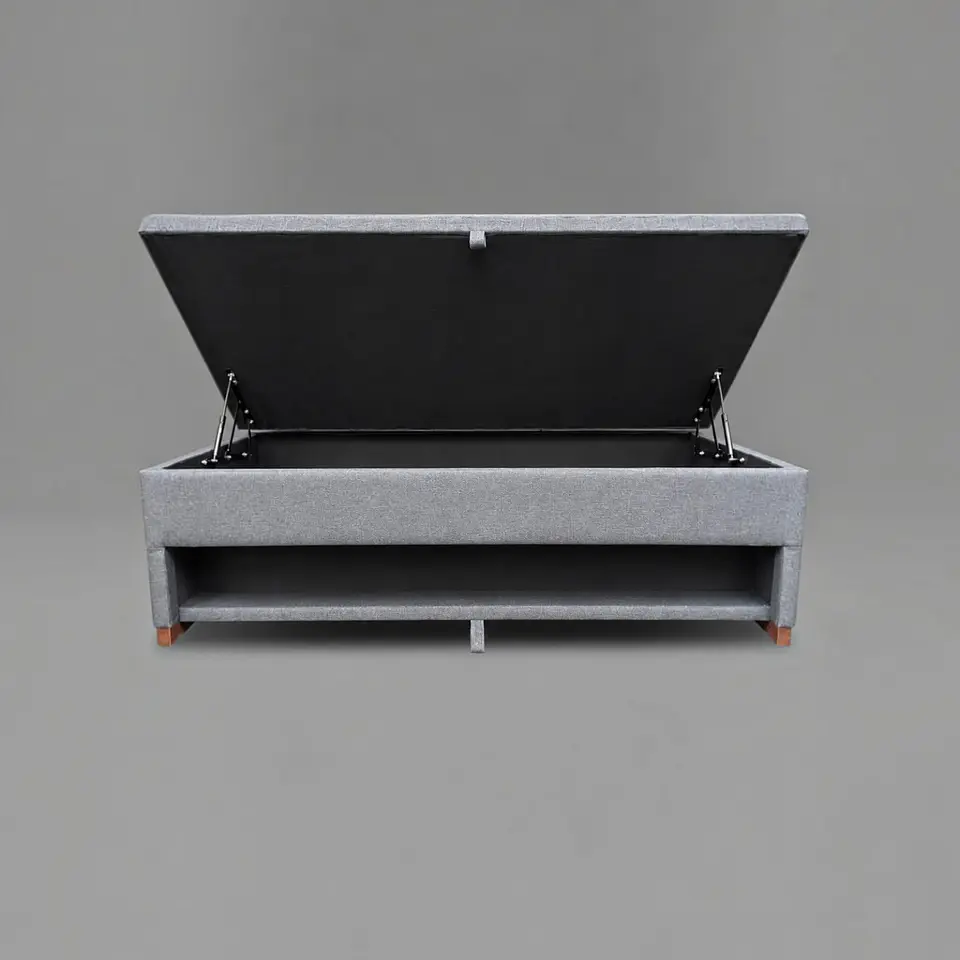 Base Nido Baúl TRIPLE 1.5 Plaza - 200 cm Arriba / 190 cm Abajo - Patas 6,5 cm 3