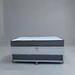 Cama Baúl TRIPLE 1.5p - 200cm Arriba / 190cm Abajo + Colchón Black - Patas Madera - Miniatura 4