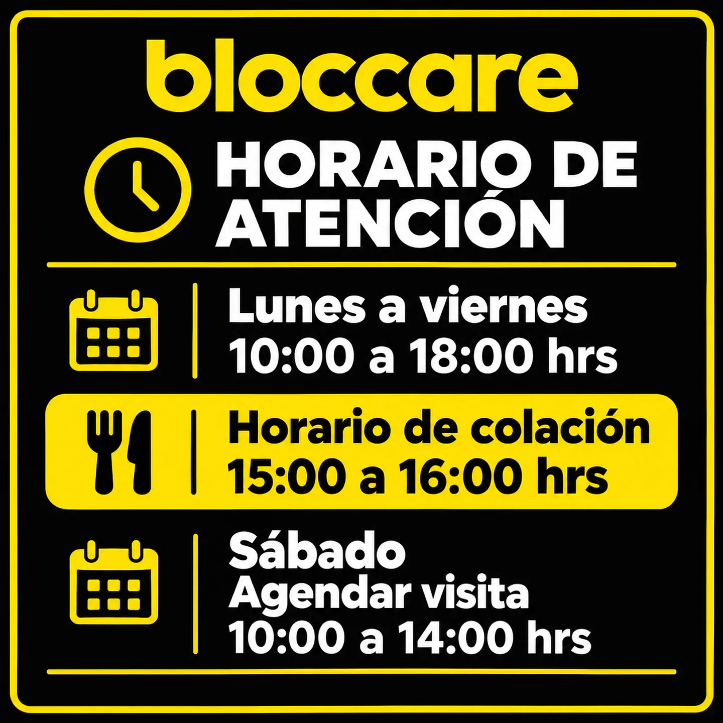 Reserva de Visita el dia Sabado  1
