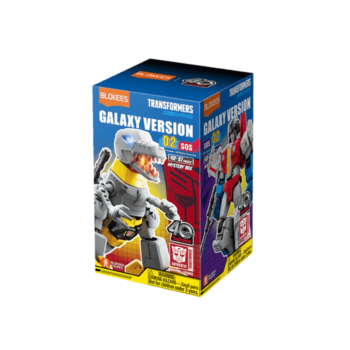 Blokees Figures | Transformers Galaxy Version 02 SOS | Caja 9 Figuras Al Azar 2