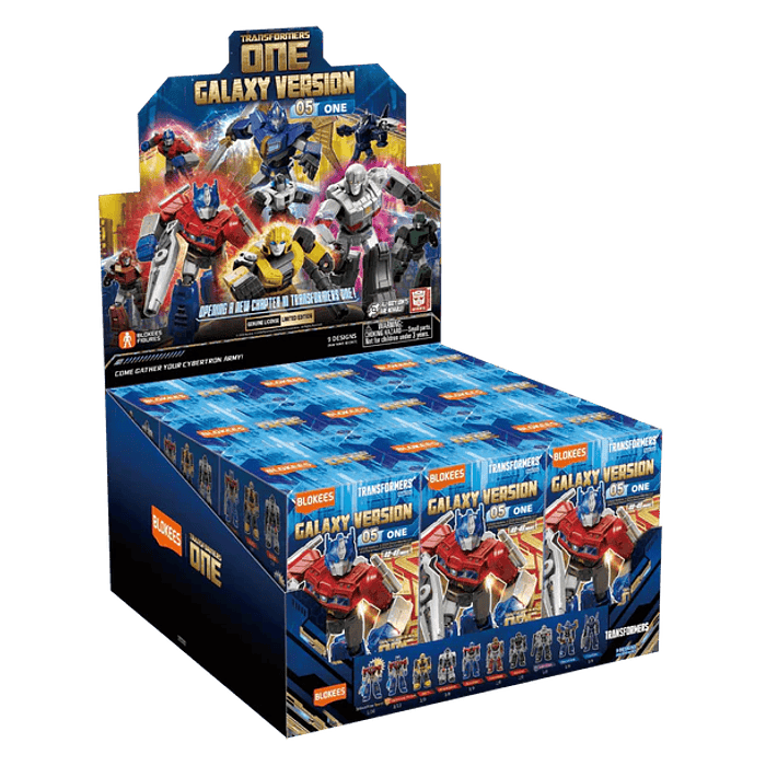 Blokees Figures | Transformers Galaxy Version 05 ONE | Caja 9 Figuras Al Azar 1