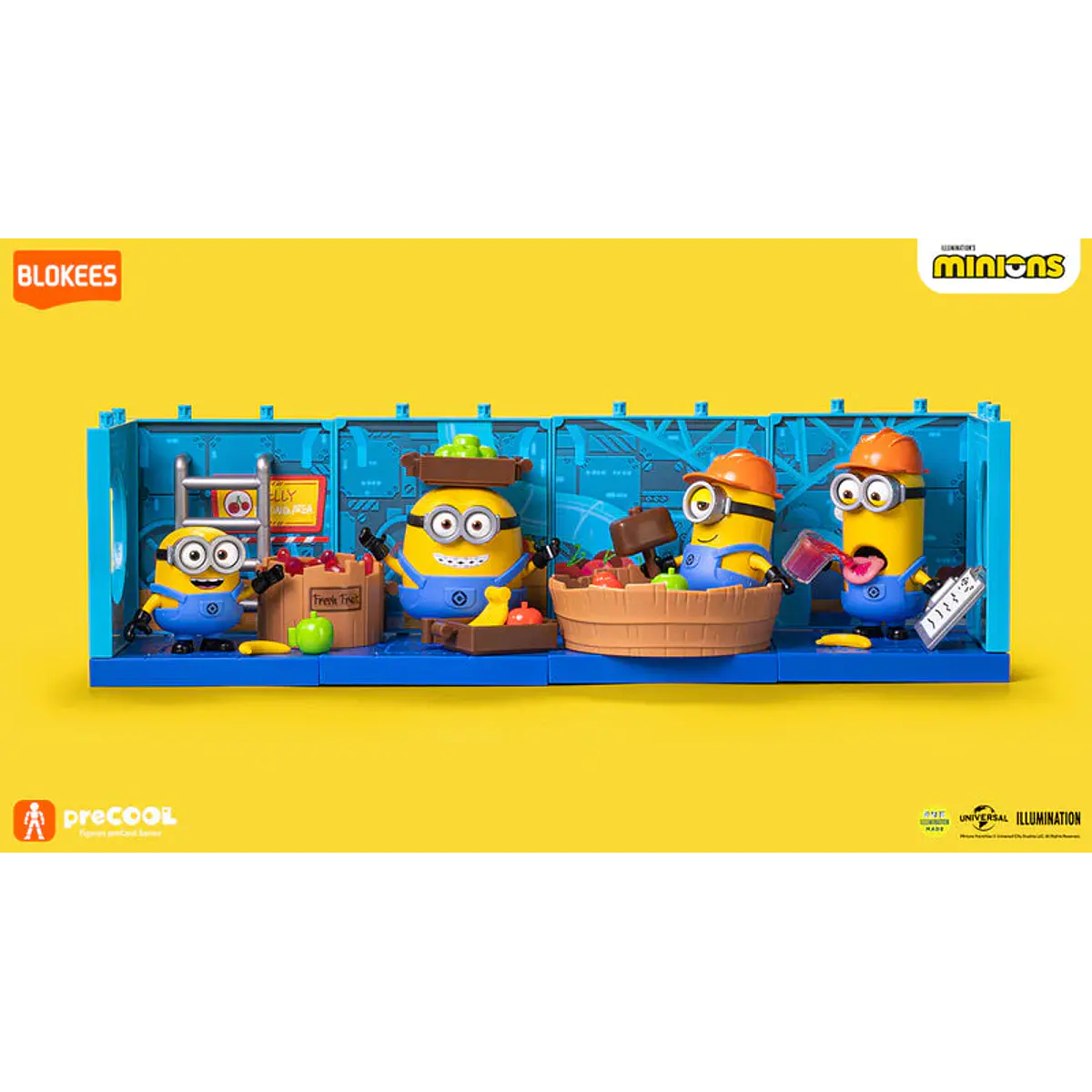 Blokees Figures | Minion preCOOL Jelly Factory |