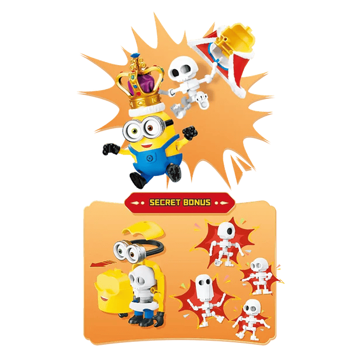 Blokees Figures | Minions Serie Mokoo - 01 N-Disguise 8