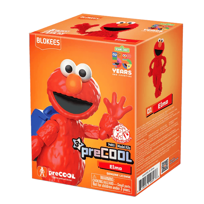 Blokees Figures | Plaza Sesamo | PreCOOL Serie 01 | Elmo 1