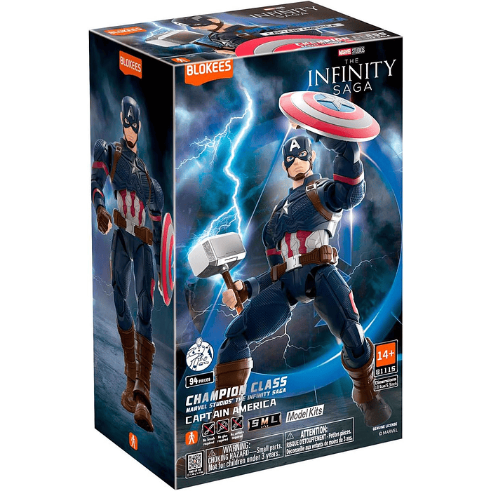 BLOKEES | Marvel | Infinite Saga | Champion Class 03 | Capitan America 1