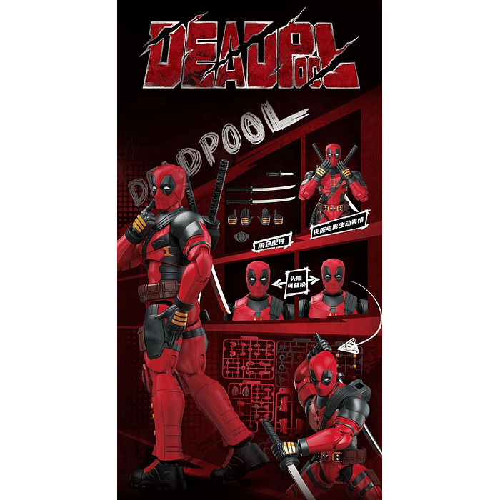 BLOKEES | Marvel | Deadpool & Wolverine | Champion Class 04 | Deadpool 6