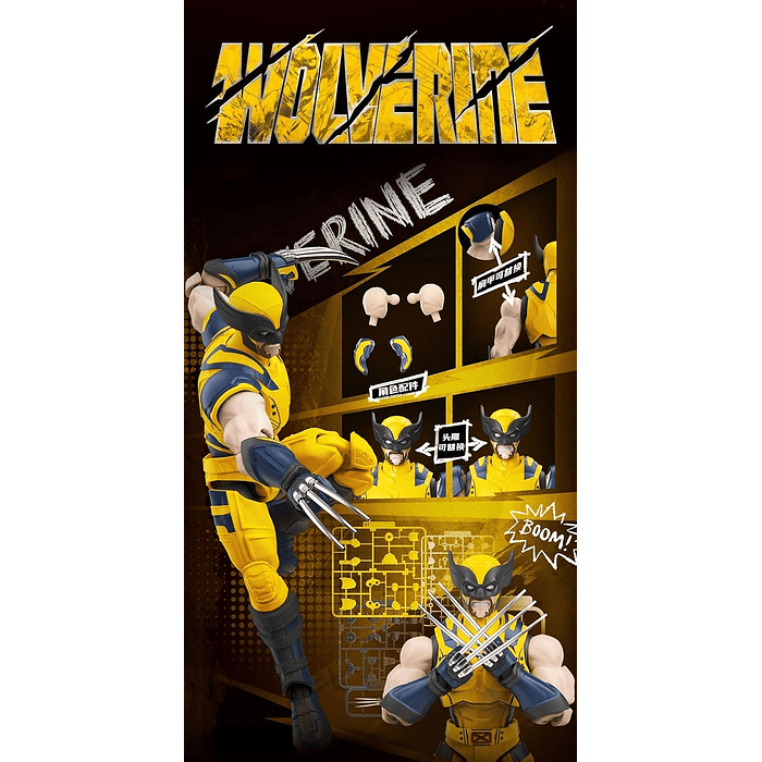 BLOKEES | Marvel | Deadpool & Wolverine | Champion Class 05 | Wolverine 13