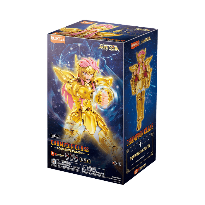 Blokees Figures | Saint Seiya | Champion Class | 08 Aquarius Camus 1