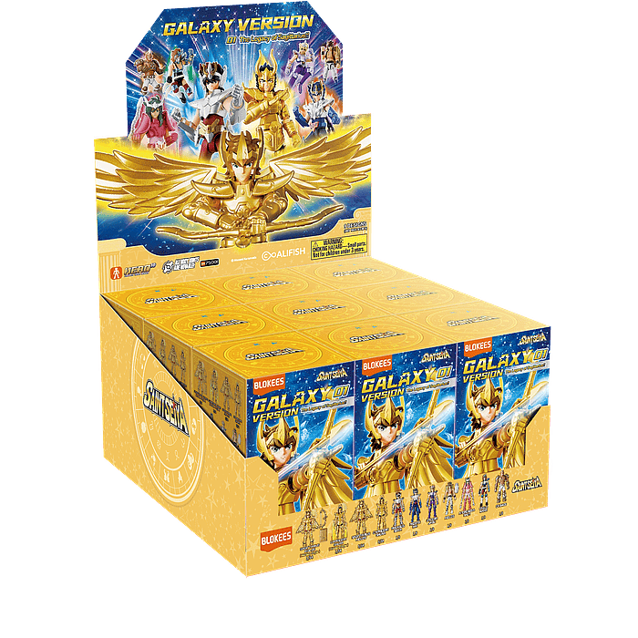 Blokees Figures | Saint Seiya | Galaxy Version | Caja 9 Figuras Al Azar 1