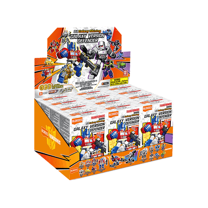 Blokees Figures | Transformers Defender Version 01 Shattered Alliance | Caja 12 figuras al azar 1