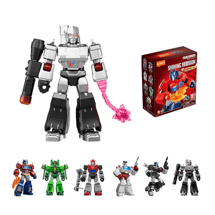 Blokees Figures | Transformers Shining Version 01 Shining Roll Out | Caja 6 Figuras Al Azar 3