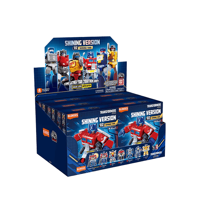 Blokees Figures | Transformers Shining Version 02 Shining 1985 | Caja 6 Figuras Al Azar 1