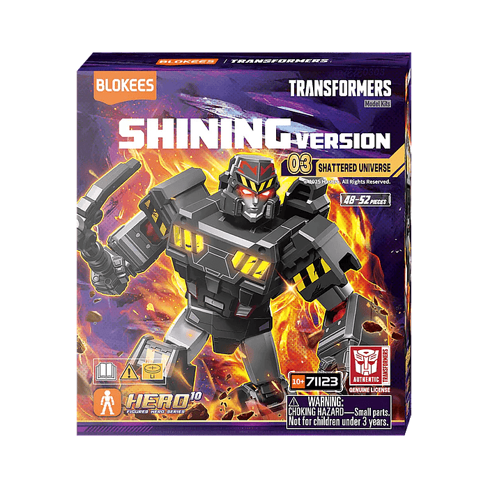 Blokees Figures | Transformers Shining Version 03 Shattered Universe | Caja 6 Figuras Al Azar 2