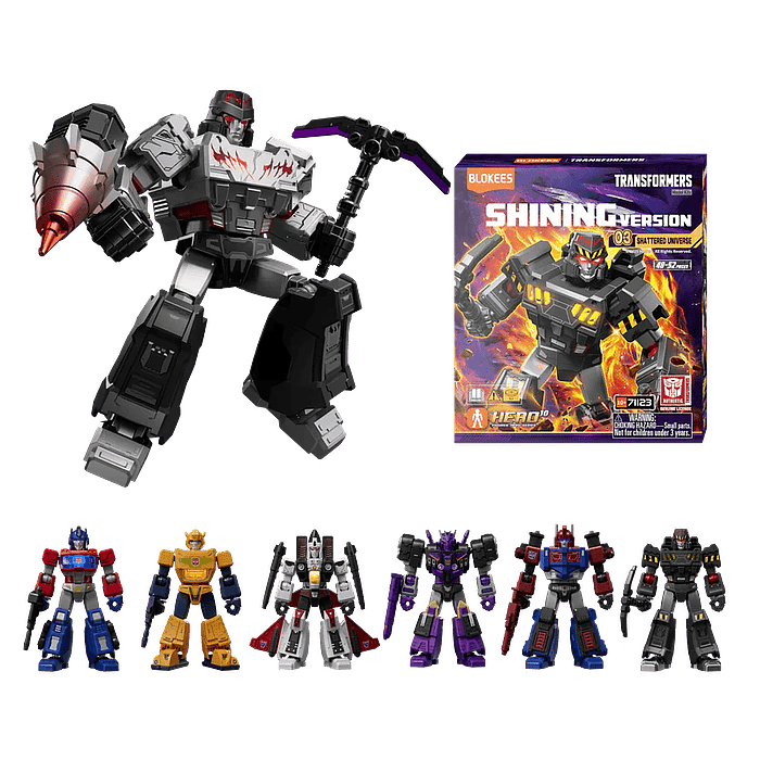 Blokees Figures | Transformers Shining Version 03 Shattered Universe | Caja 6 Figuras Al Azar 3