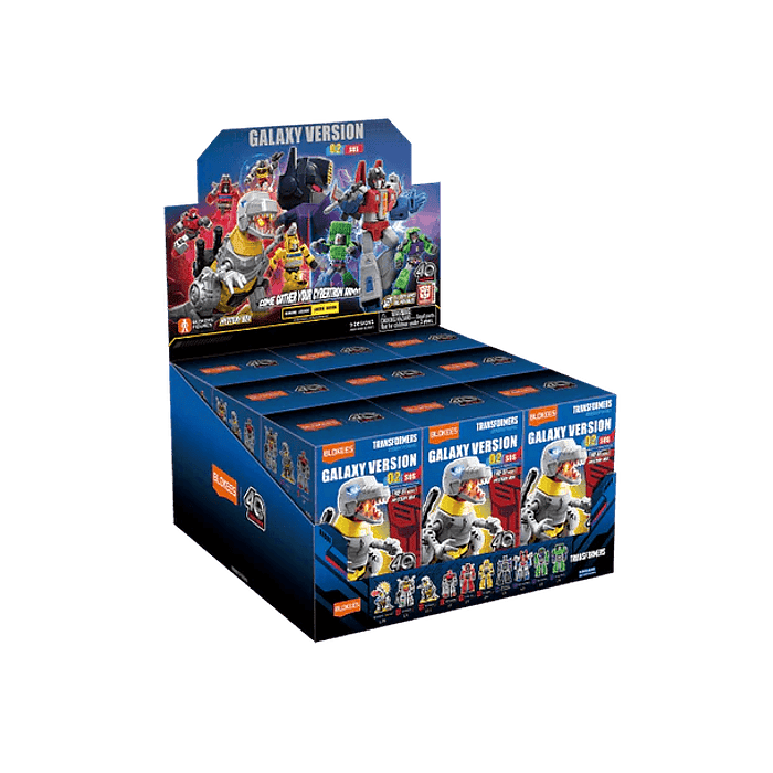 Blokees Figures | Transformers Galaxy Version 02 SOS | Caja 9 Figuras Al Aza 1