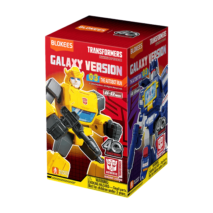Blokees Figures | Transformers Galaxy Version 03 The Autobot Run | Caja 9 figuras Al Azar 2