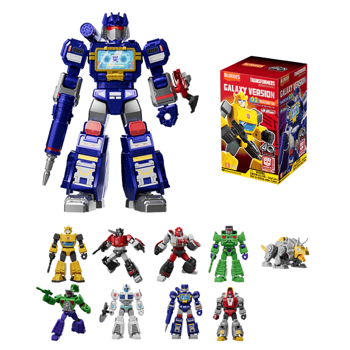 Blokees Figures | Transformers Galaxy Version 03 The Autobot Run | Caja 9 figuras Al Azar 3