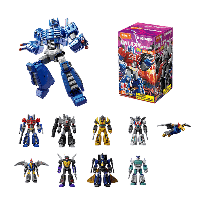 Blokees Figures | Transformers Galaxy Version 06 Parallel Universe | Caja 9 unidades al azar 2