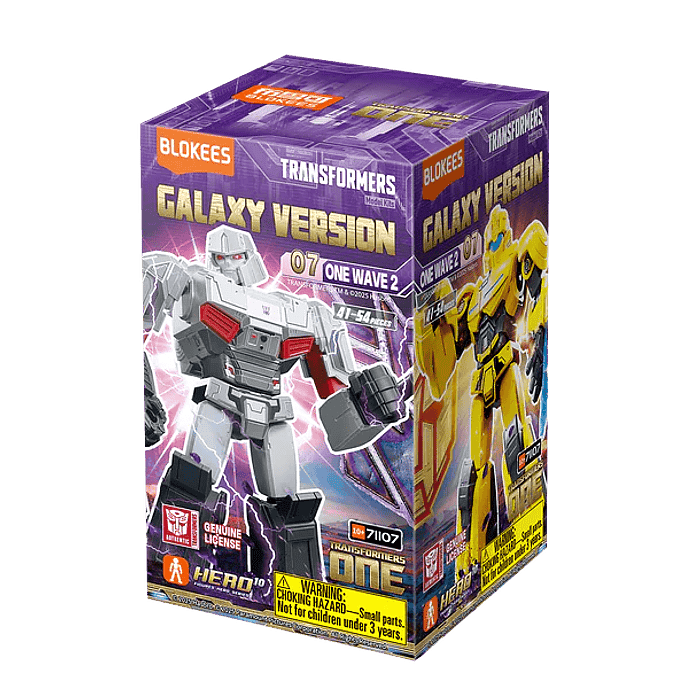 Blokees Figures | Transformers Galaxy Version 07 ONE 2 | Figuras Al Azar 1