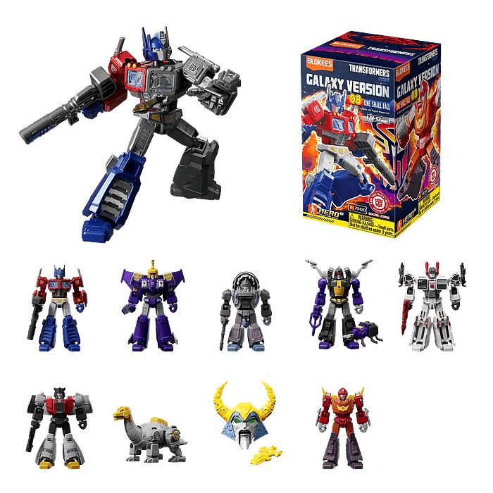 Blokees Figures | Transformers Galaxy Version 08 One Shall Fall | Caja 9 Figuras Al Azar 6
