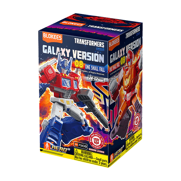 Blokees Figures | Transformers Galaxy Version 08 One Shall Fall | Caja 9 Figuras Al Azar 7