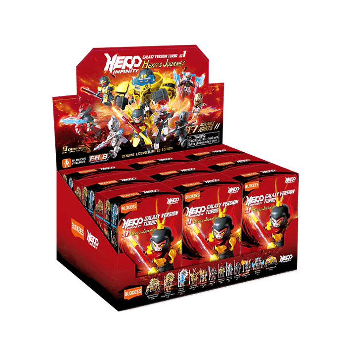 Herospire Warrior Version 01 | Hero‘s Journey | Caja 9 Figuras al Azar 1