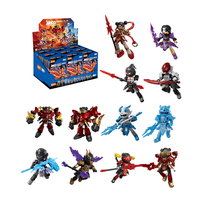 Herospire Warrior Version 02 | Fearless Demon Child | Caja 9 Figuras al Azar 2