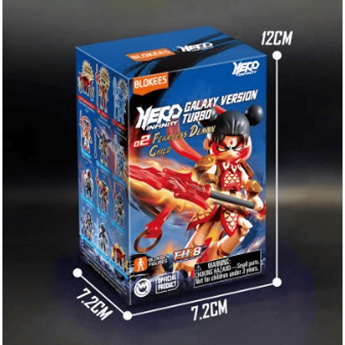 Herospire Warrior Version 02 | Fearless Demon Child | Caja 9 Figuras al Azar 14