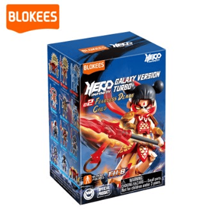 Herospire Warrior Version 02 | Fearless Demon Child | Caja 9 Figuras al Azar 15